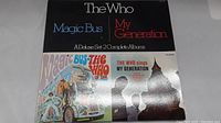 Front close-up of the deluxe set album cover showing both Magic Bus and My Generation LP titles and artwork.