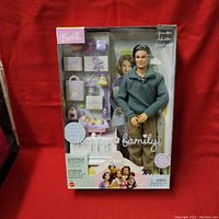 Front of sealed original packaging showing Grandpa doll and accessories