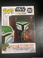 Front view of Funko Pop box showing figure and branding