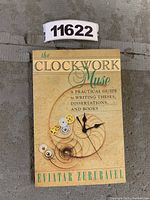 Front cover of the book showing title and abstract clockwork design with gears and hands.