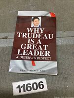 Front cover of the book showing title, author, and photo of Justin Trudeau.