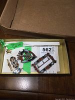 Overview of all five items arranged in box