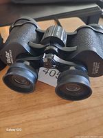 Front-side view of Vivitar Classic Series binoculars showing textured body and lenses.