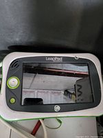 Front view of LeapPad with screen and buttons