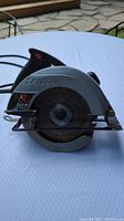 Front view of Skilsaw 5150 circular saw showing blade and blade guard