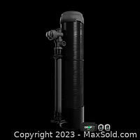 Lot showing black cylindrical filter housing, Drop Hub module, and two leak detectors