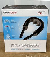 Front view of the product box showing brand, features, and endorsement by ACA.