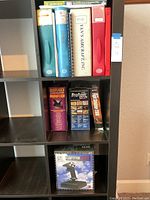 Photo of a boxed flightstick joystick controller for flight simulation gear.