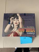 Sealed Vampirella Gallery tall format premium trading cards box by Topps.