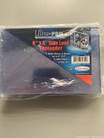 Sealed pack of Ultra Pro 8x4 Side Load Toploaders for photos and sheets up to 6x4 inches