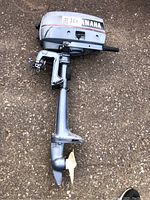 Overall front view of motor