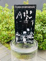 Full front view of the Clash On Broadway box set in original slipcase with band image and title.