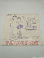 Front cover of The Yardbirds vinyl record with original sealed sleeve showing illustrated artwork and text.