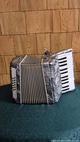 Accordion front and keyboard side
