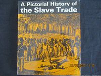 Front cover of the book showing the title and an illustration of enslaved people.