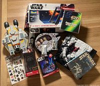 Group of various Star Wars items as described in listing