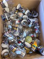 Multiple small Bravest Warriors collectible toy figures, most in clear cylindrical packaging, some loose, all new condition