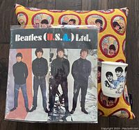 Front cover of Beatles (U.S.A.) Ltd. magazine with band members standing