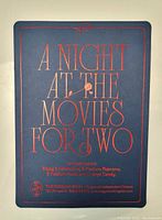 Photo of the movie voucher card with the offer details and cinema location.