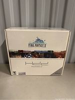 Front of the original packaging box for Final Fantasy XI PS2 40GB HDD Drive with branding and title.