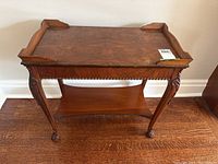 Front angled view showing full table design and condition