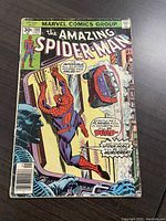 Front cover of The Amazing Spider-Man #160 comic book, showing Spider-Man, a villain, price of 30 cents, and visible wear.