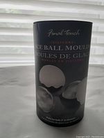 Final Touch silicone ice ball moulds in black packaging showing product name and image of ice balls.