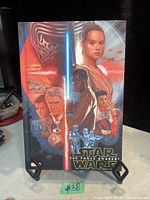 Front cover of the Star Wars 2016 comic book showing main characters and the title The Force Awakens.