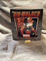 Front view of the sealed Air-Walker bust box showing the figure and product name.