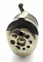 Front view showing the sharpening plate with multiple holes and 'STANLEY' branding.