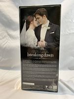 Back view of the box showing Breaking Dawn Part 1 branding and credits.