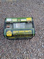 Top-down view showing 4000 Surge Watts and LPG Series labeling