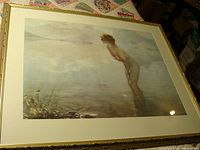 Framed print showing the entire artwork and frame.