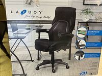 Box for La-Z-Boy Manager Chair showing product image and branding.