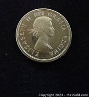 Obverse side showing Queen Elizabeth II profile with inscription ELIZABETH II DEI GRATIA REGINA