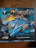 Sealed ThunderCats ThunderTank box with action feature and Snarf figure image on front