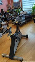 Front-left view of entire bike on hardwood floor