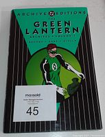 Front cover of the hardcover Green Lantern Archive Edition Volume 1 book with dust jacket.
