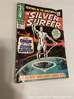 Front cover showing full artwork and wear