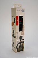 Packaged Joby GorillaPod Action 500 in original retail box with product branding and usage images.
