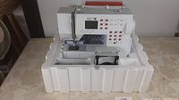 Bernina Activa 230 Patchwork Edition sewing machine in original styrofoam packaging insert
