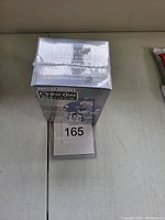 Sealed unopened 2021-22 O-Pee-Chee Platinum hockey card blaster box viewed from the top with shrink-wrap intact.