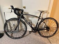 Full side view of entire bike