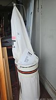 Full view of JET dust collector with cloth filter and catch bag