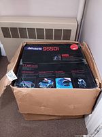 Outer damaged cardboard box containing sealed product box