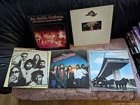 All 5 Doobie Brothers album covers displayed, showing front artwork and condition.