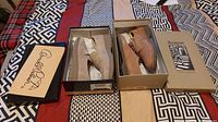 Two pairs of women's shoes in their boxes, Rockport and Casual Spirit brands, size 8, brand new condition.