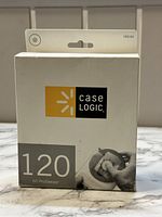 Front of the box showing Case Logic brand, ProSleeves series, and quantity of 120 sleeves.
