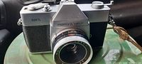 Front view of Mamiya Sekor 528 TL camera showing lens and model branding