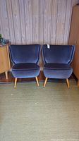 Front view of both chairs side by side